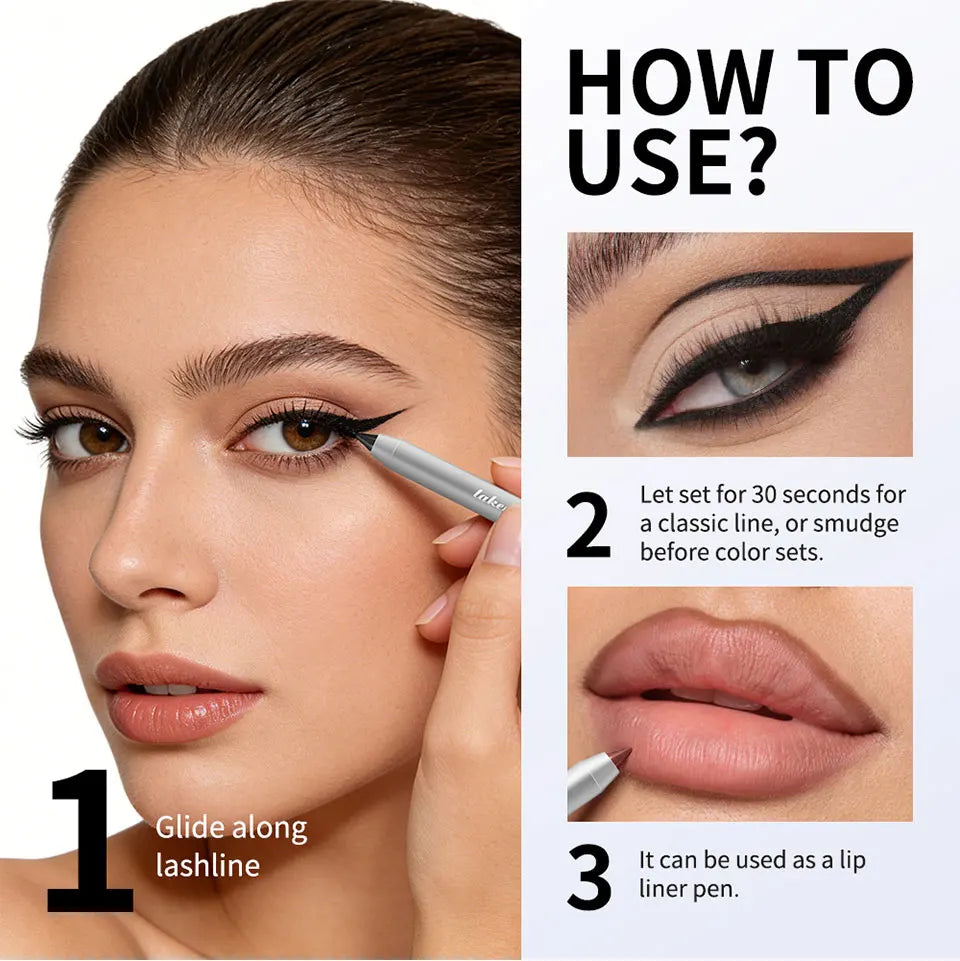 Waterproof Long-Lasting Smudge-Proof Eyeliner Pencil