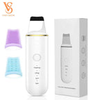 Ultrasonic Facial Skin Scrubber and Pore Cleaner Spatula