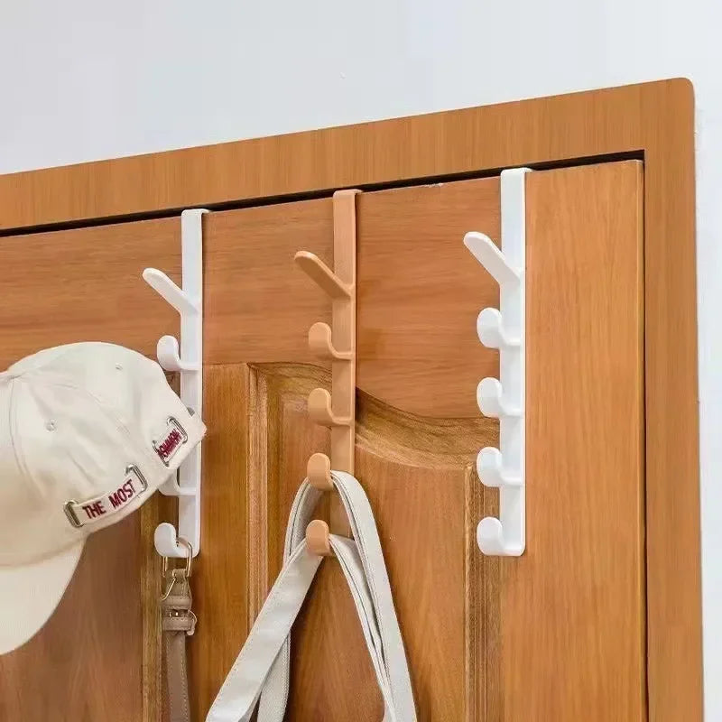 Over-the-Door Multi-Hook Organizer for Bags and Hats - 9