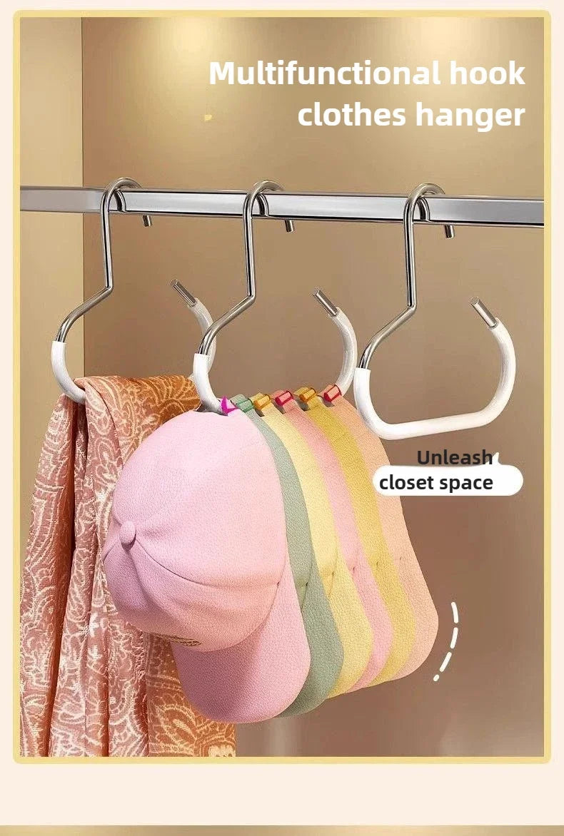 Circle Ring Hat Organizer Rack for Closet