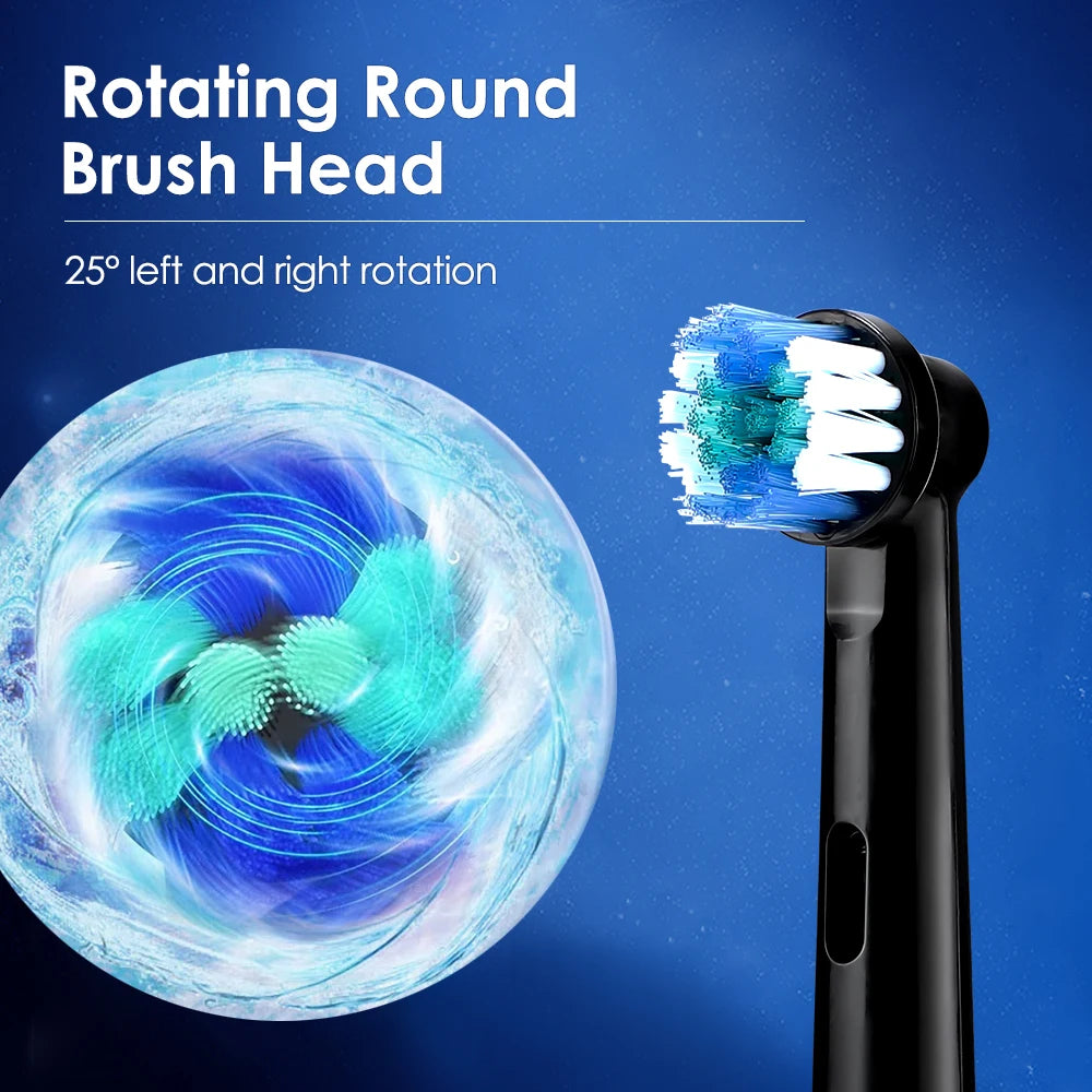 Rechargeable Rotating Electric Toothbrush for Deep Cleaning