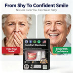 Moldable Silicone Cosmetic Teeth Kit for Instant Smile