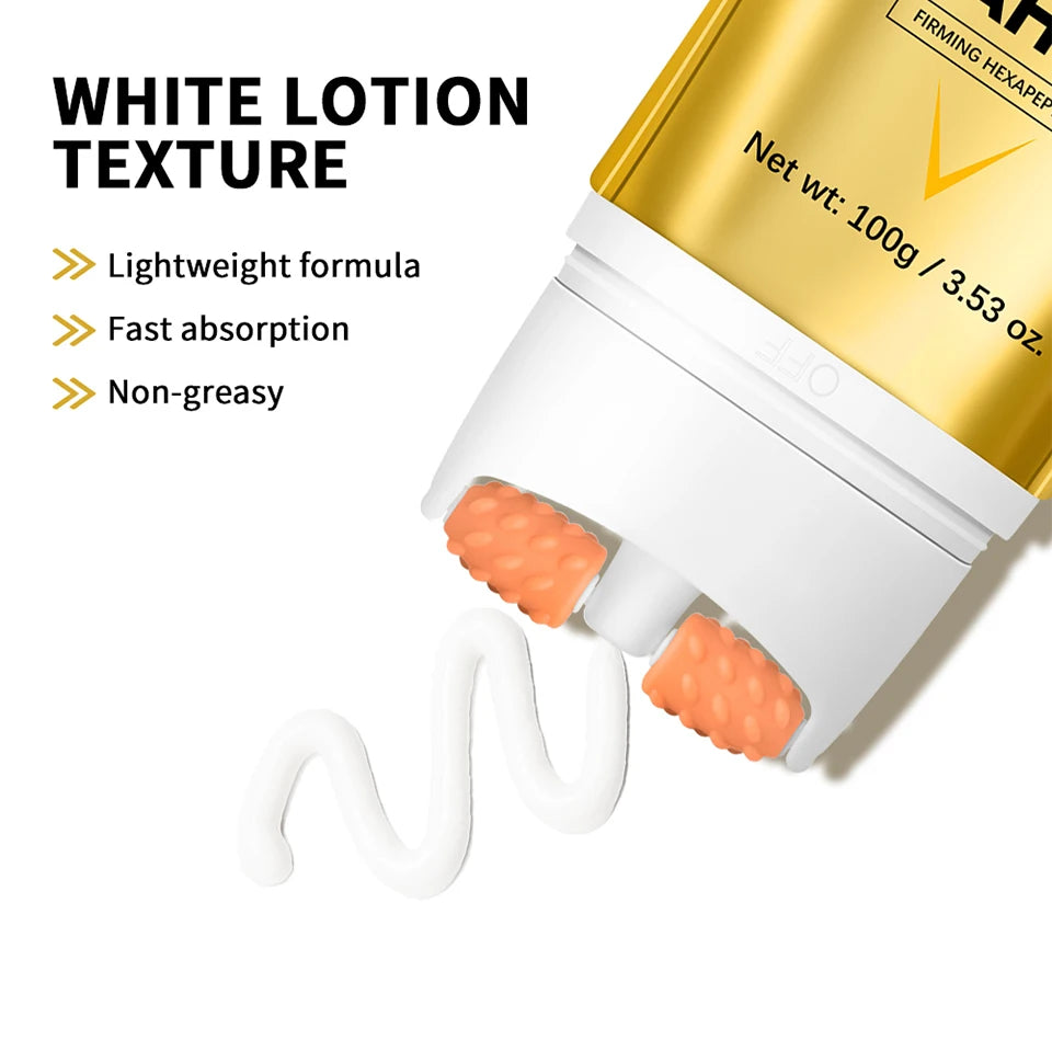 Firming Lifting Neck Cream with Integrated Massage Roller