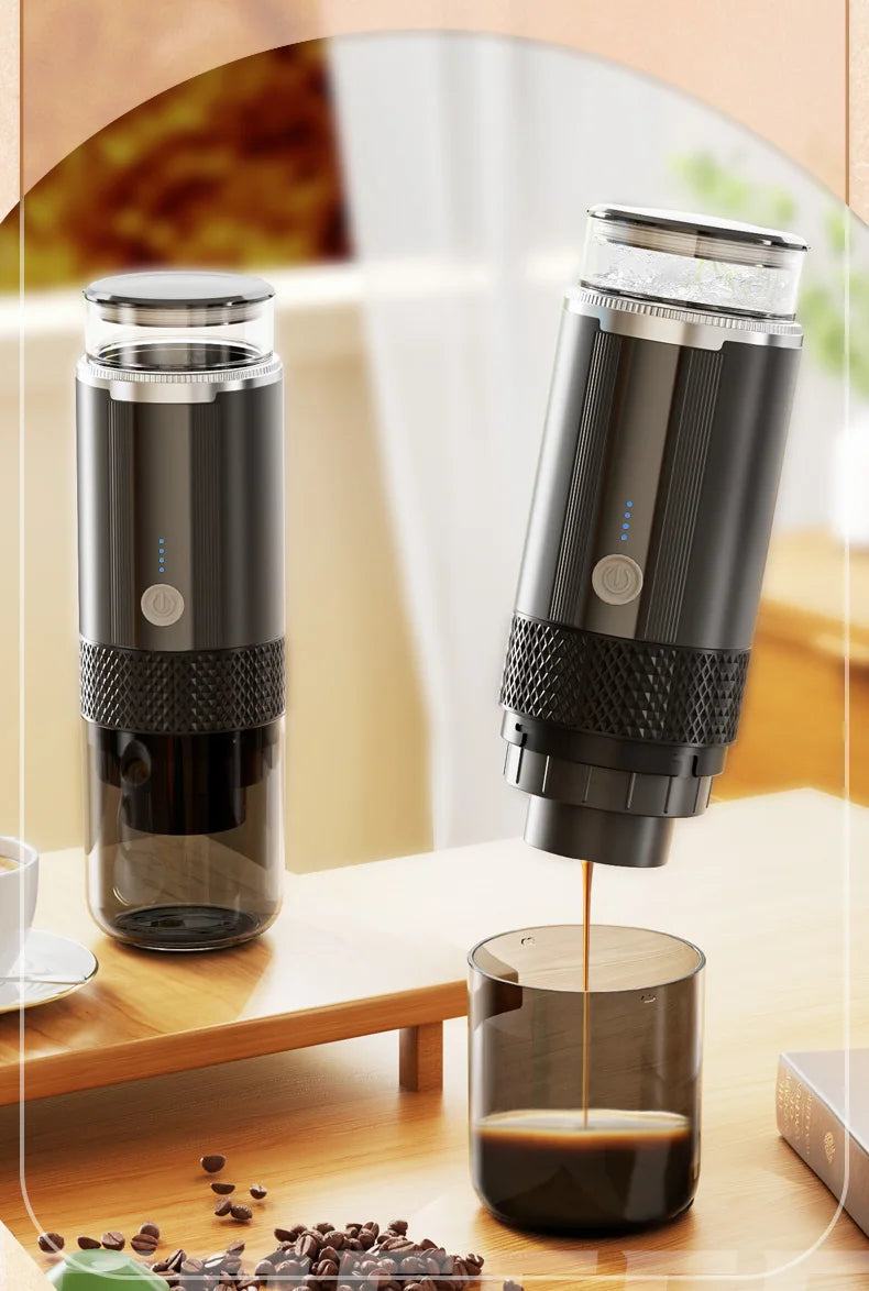 Portable Wireless Espresso Coffee Maker for Travel and Camping