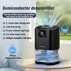 1000ML Portable Smart Dehumidifier for Home and Bedroom