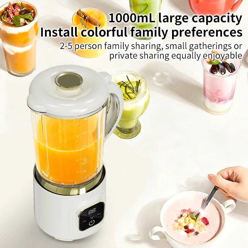 Portable Wireless Electric Fruit and Ice Blender