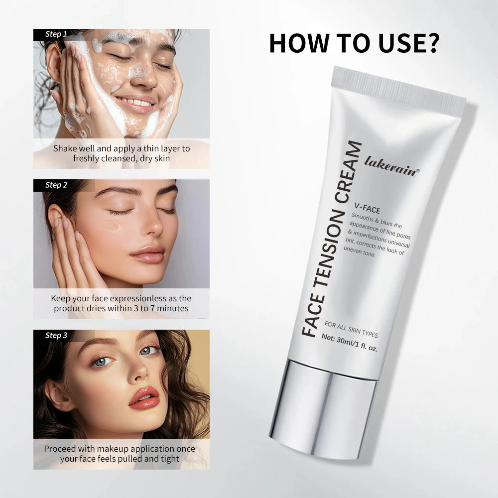 Instant Face Tightening and Pore Smoothing Cream