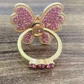 Butterfly Diamond Ring Phone Holder and Stand