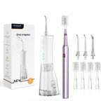 Electric Water Flosser and Sonic Toothbrush Oral Care Combo Kit