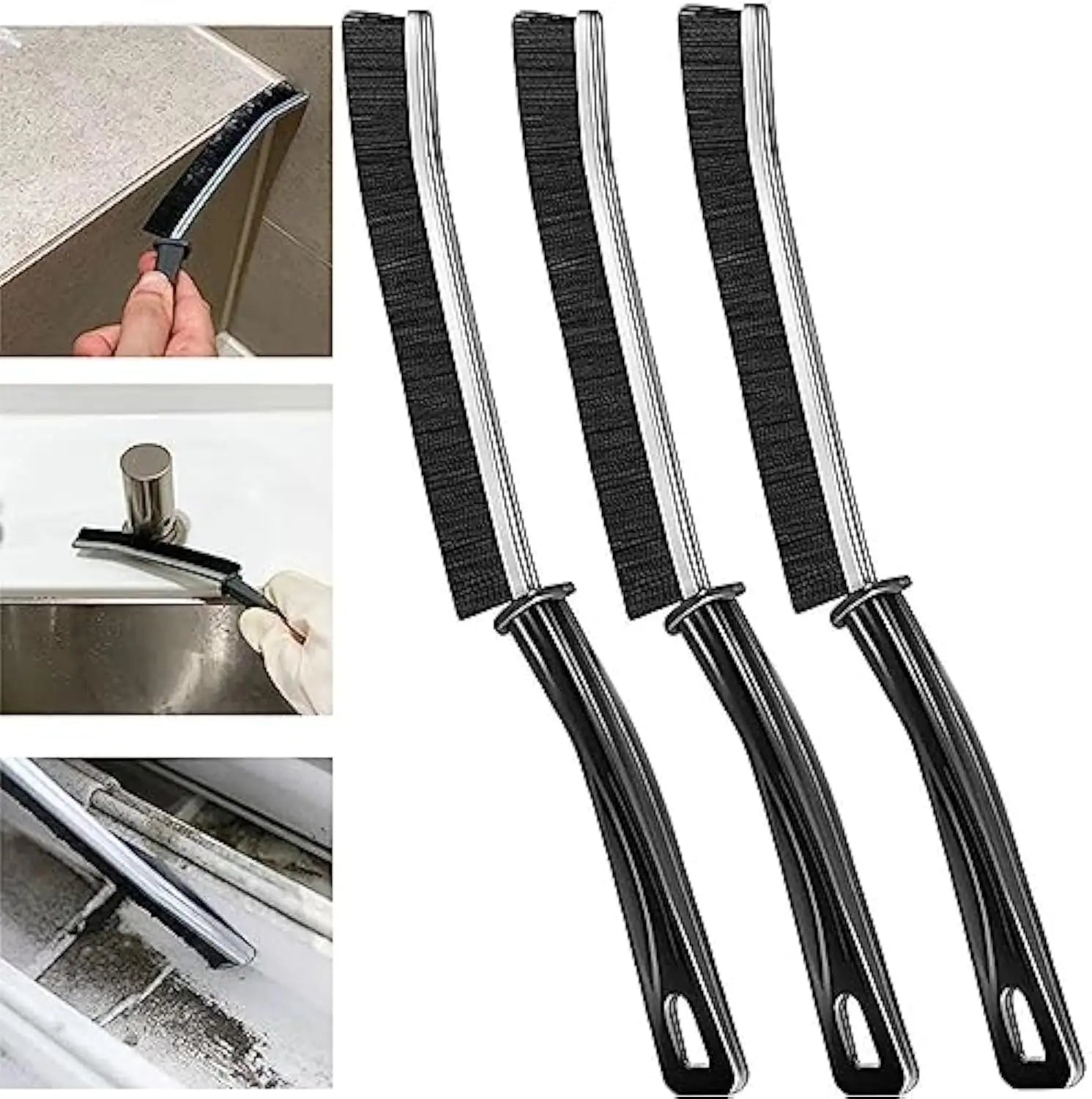 Hard-Bristle Crevice Gap Cleaning Brush for Household Use - 17