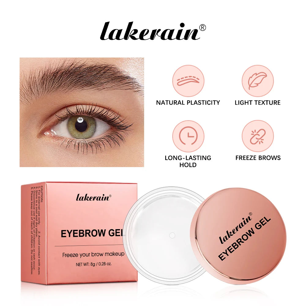 Waterproof 3D Eyebrow Styling Sculpting Gel for Natural Brows