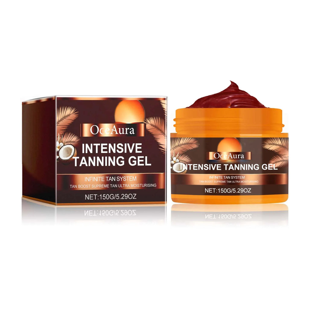 Intensive Tanning Gel for Darker Skin and Long-Lasting Glow