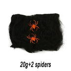 Artificial Spider Web for Halloween Decorations