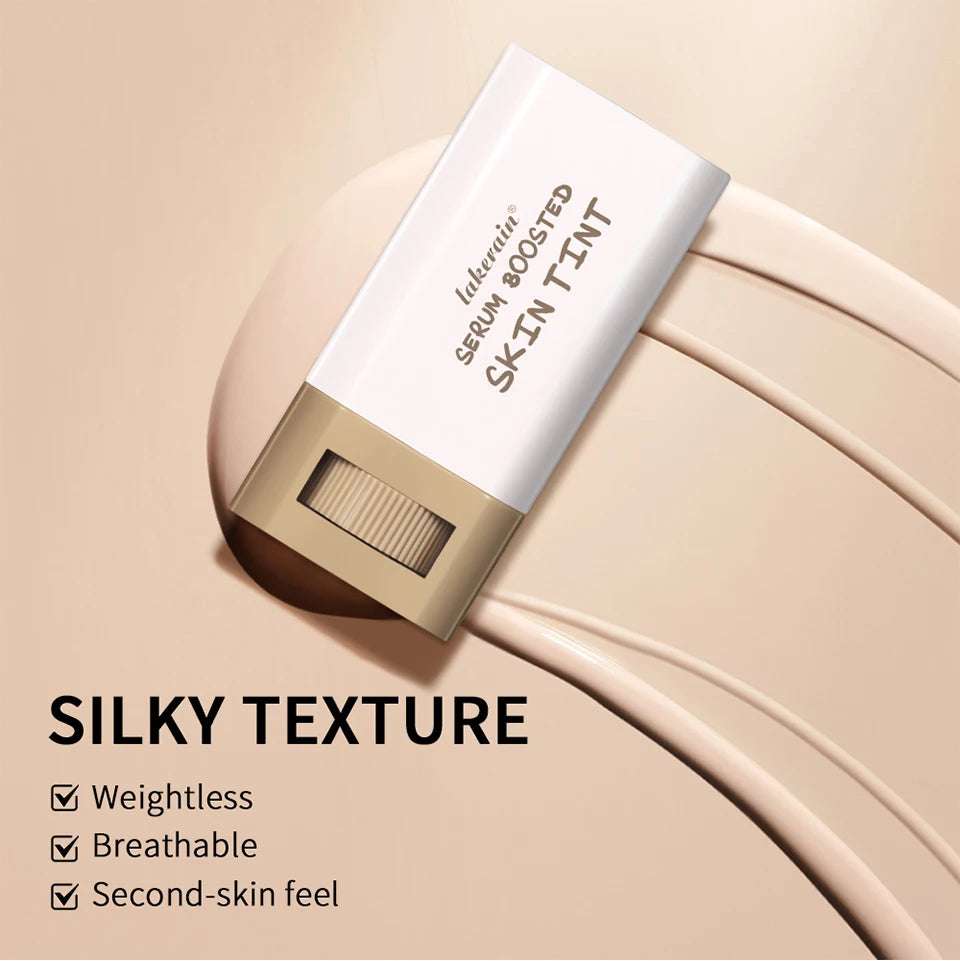 Matte Foundation Stick with Built-in Blending Brush - 28