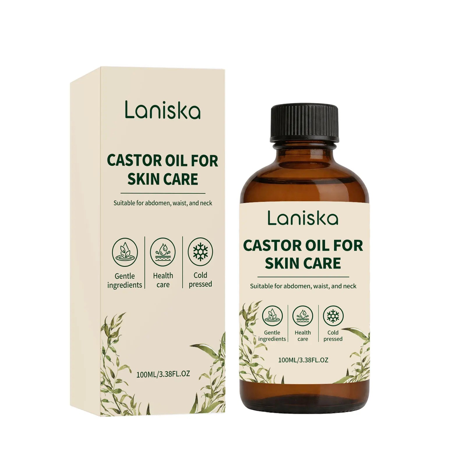 Cold Pressed Castor Oil for Skin Hydration and Body Massage - 7