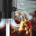 One-Touch Electric Wine Aerator and Dispenser