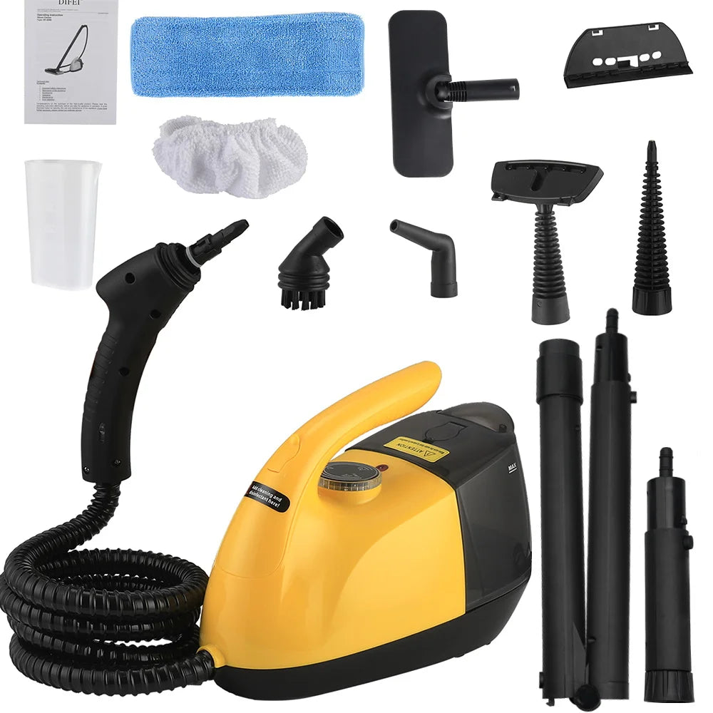 High-Temperature Steam Mop for Home and Car Cleaning