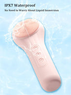 Electric Sonic Facial Cleansing and Exfoliating Brush