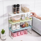 Foldable Space-Saving Kitchen Organizer Shelf
