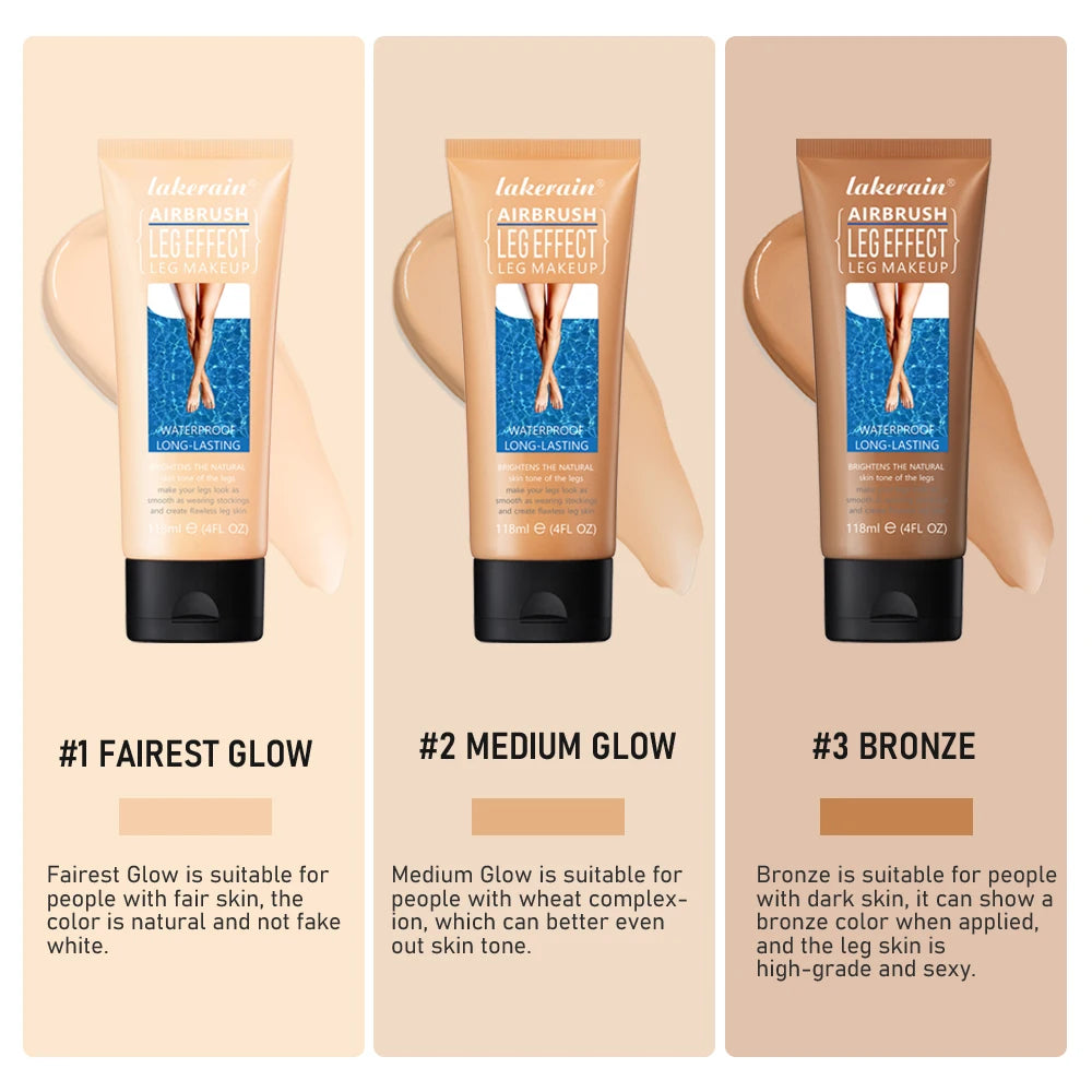 Waterproof Body Foundation for Flawless Leg Coverage - 5
