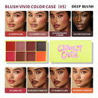 8-Color Cream Blush and Contouring Makeup Palette