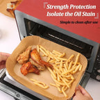 Disposable Non-Stick Air Fryer Parchment Paper Liners
