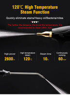 High-Temperature Steam Cleaner for Kitchen and Home