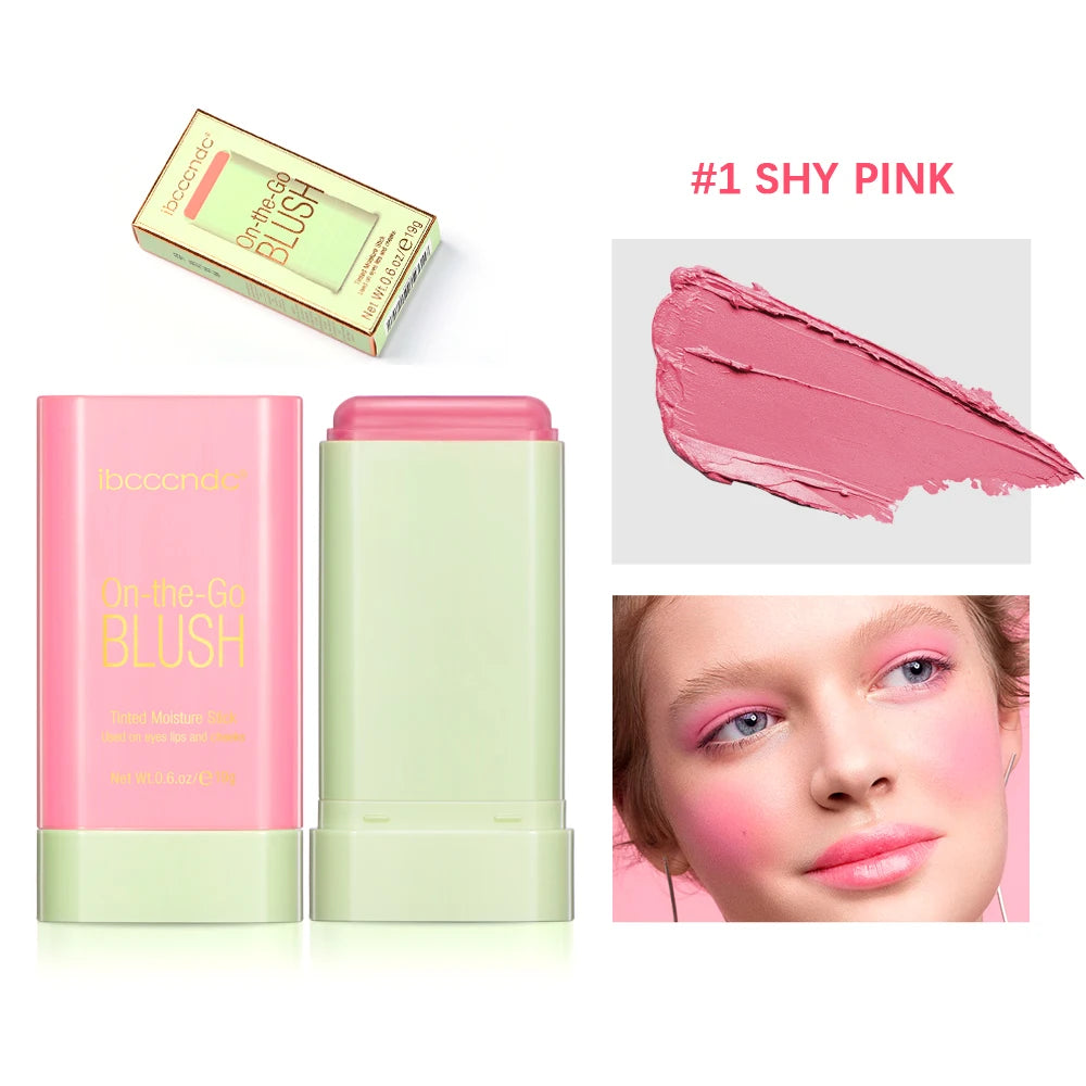 Cream Blush Stick for Lips and Cheeks