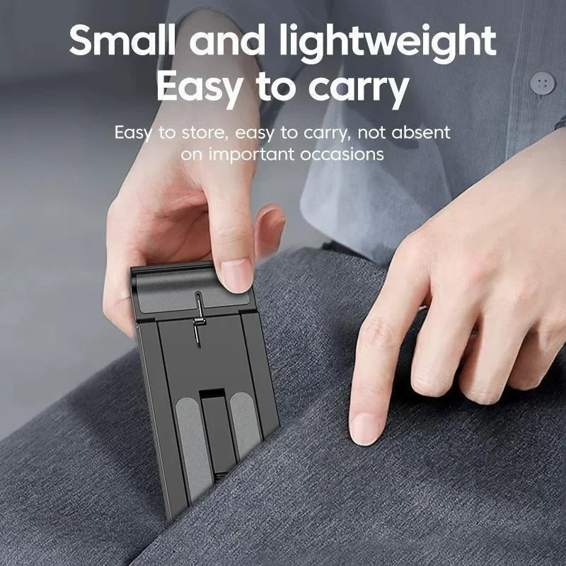 Foldable Adjustable Desktop Phone Holder - 4