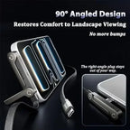 240W Fast Charging Cable with Integrated Phone Stand