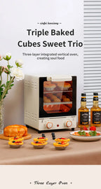 12L Mechanical Air Fryer Toaster Oven for Kitchen