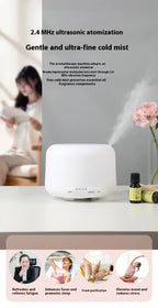 500ml Aromatherapy Essential Oil Diffuser with LED Night Light