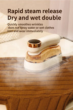 Portable Handheld Garment Steamer for Home and Travel