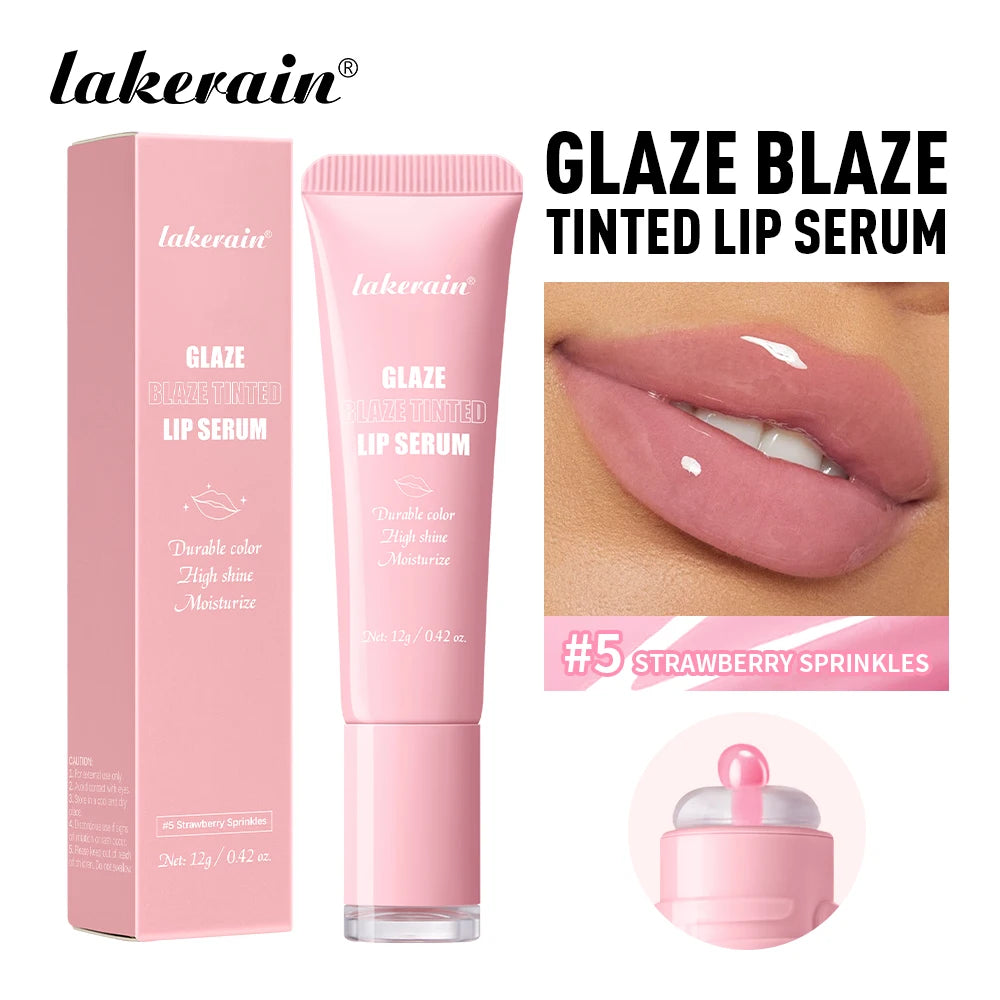 Hydrating Tinted Lip Serum for Glossy Plump Lips
