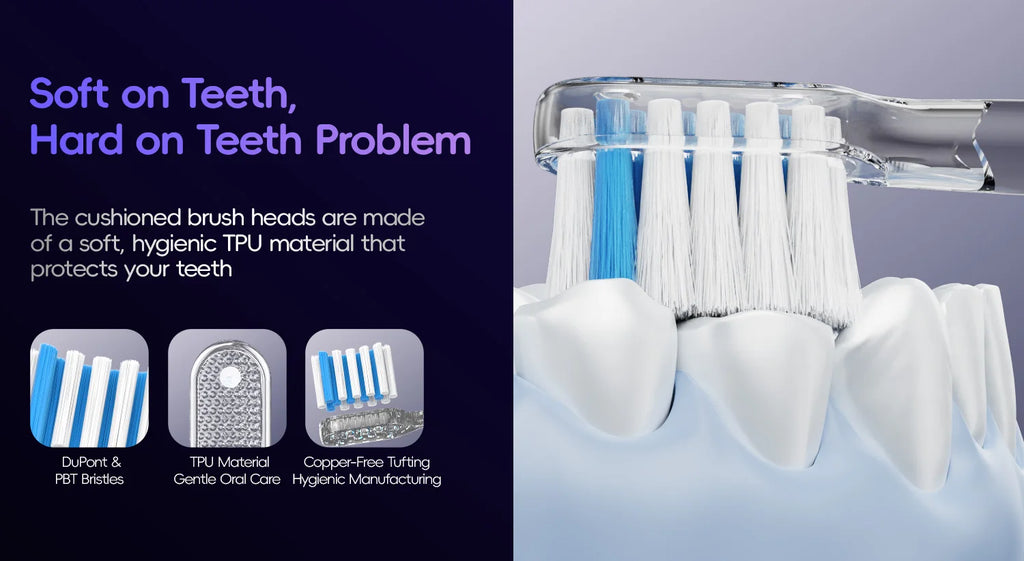 Portable Sonic Toothbrush and Water Flosser Oral Care Set