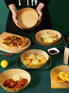 Non-Stick Disposable Air Fryer Parchment Paper Liners