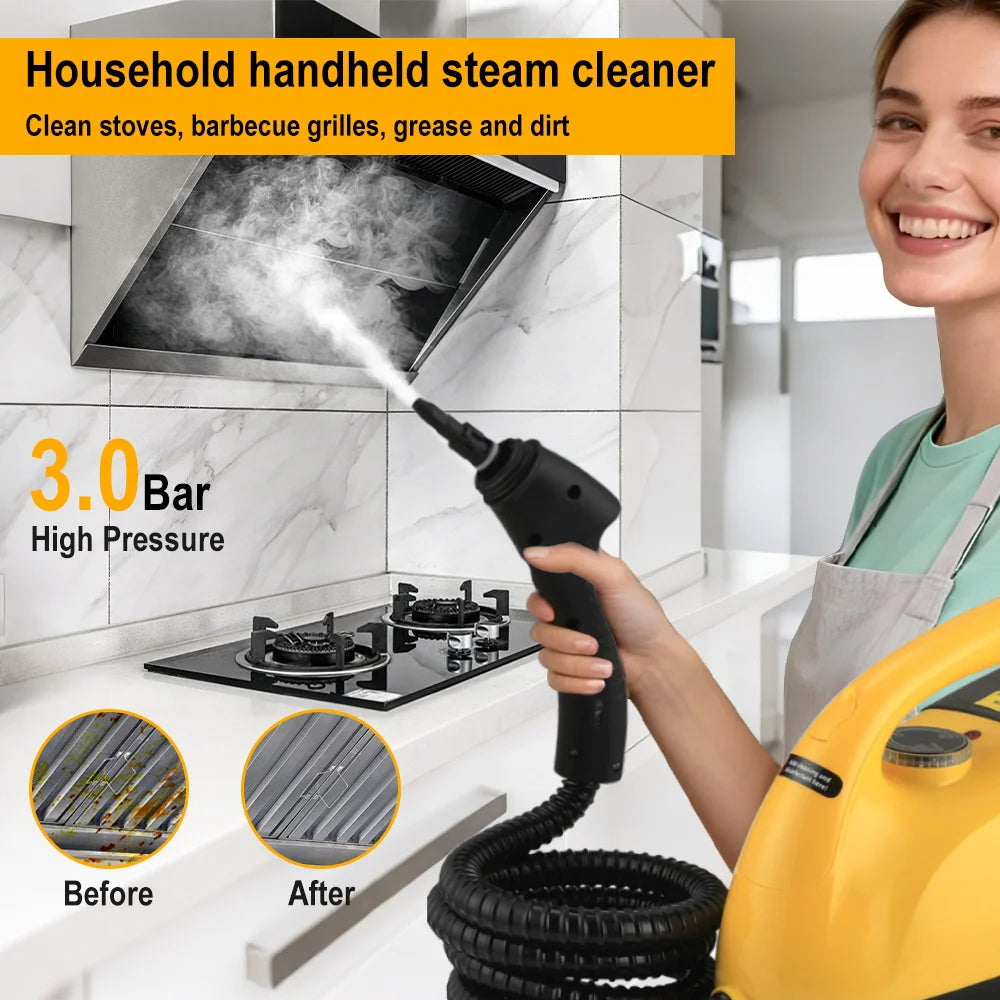 High-Temperature Steam Mop for Home and Car Cleaning - 2