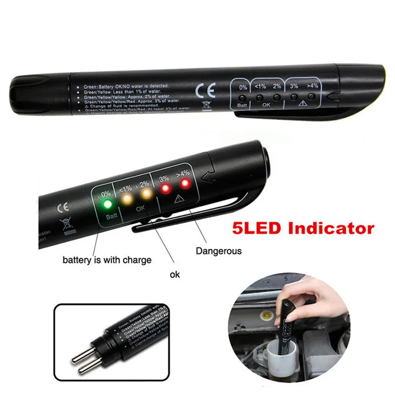 Digital Brake Fluid Tester Pen for Car Maintenance