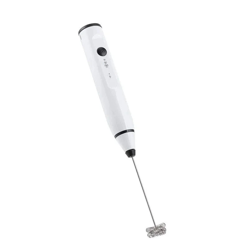 Rechargeable Electric Handheld Milk Frother and Whisk - 4