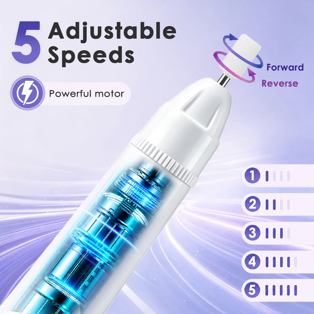 2-in-1 Electric Nail Drill and UV Curing Lamp - 2