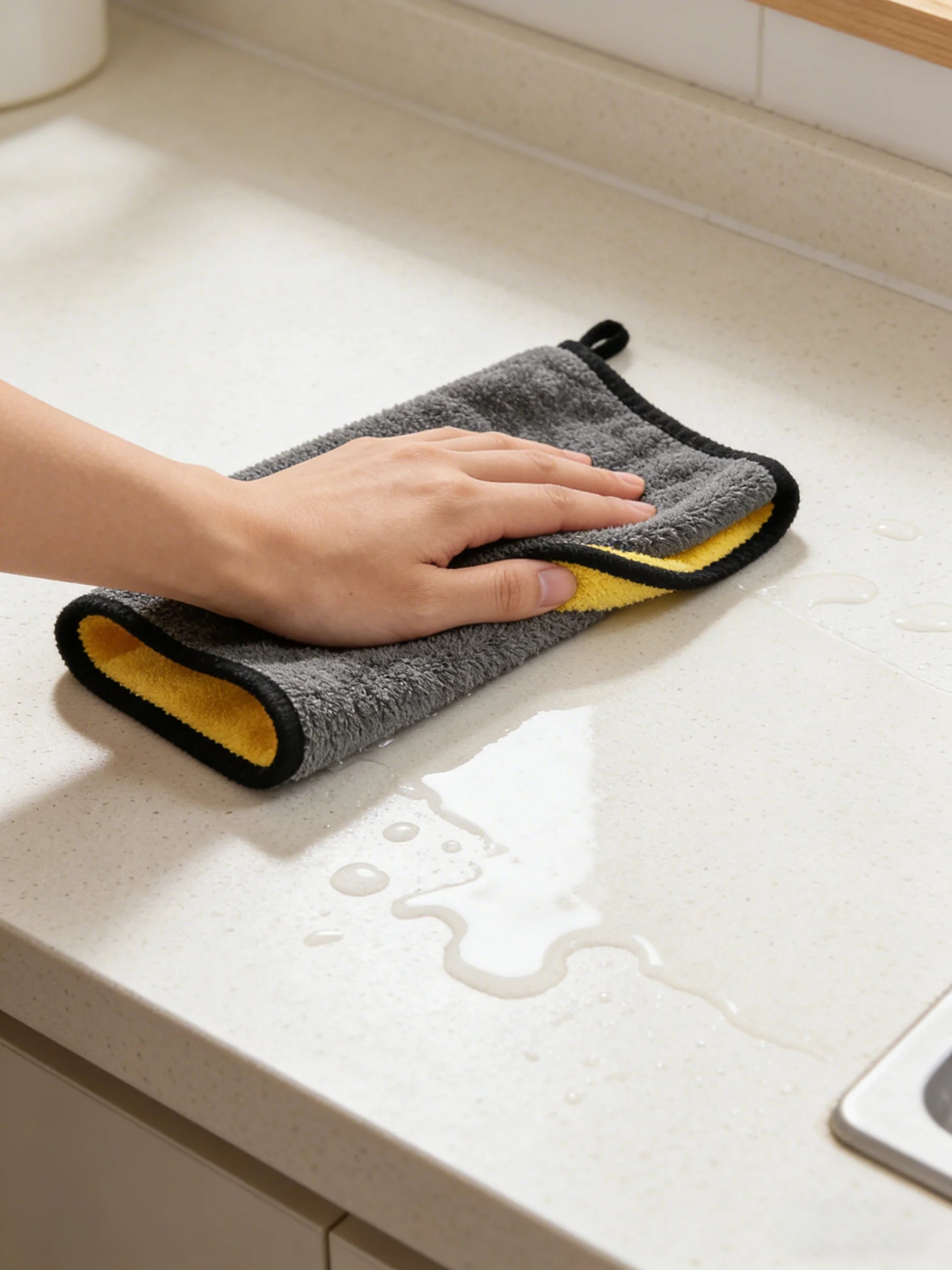 Ultra-Absorbent Microfiber Cleaning Towels for Home and Car