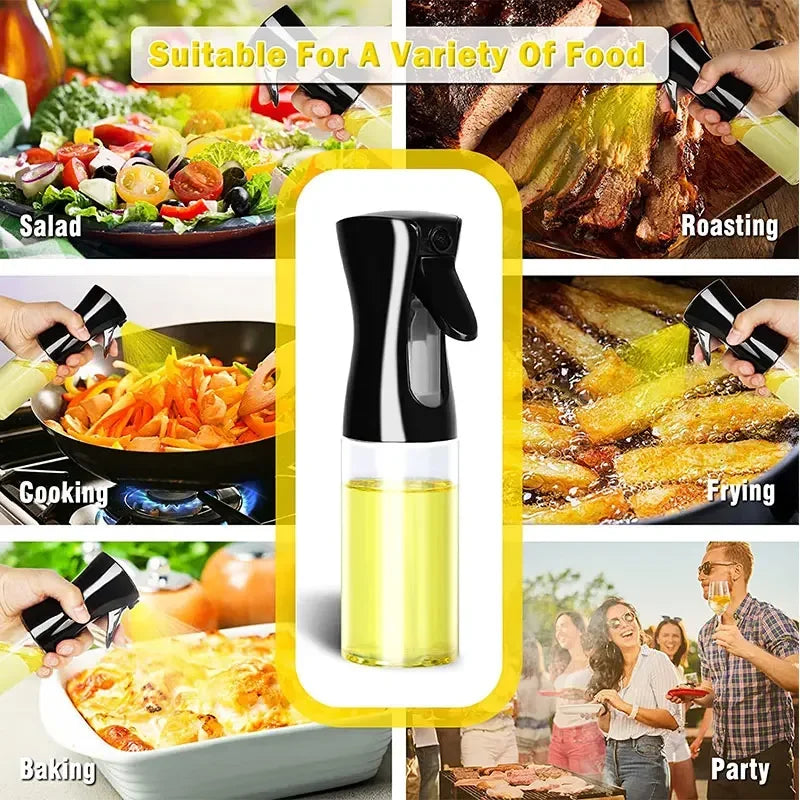 Refillable Kitchen Oil Sprayer Bottle for Healthy Cooking - 6