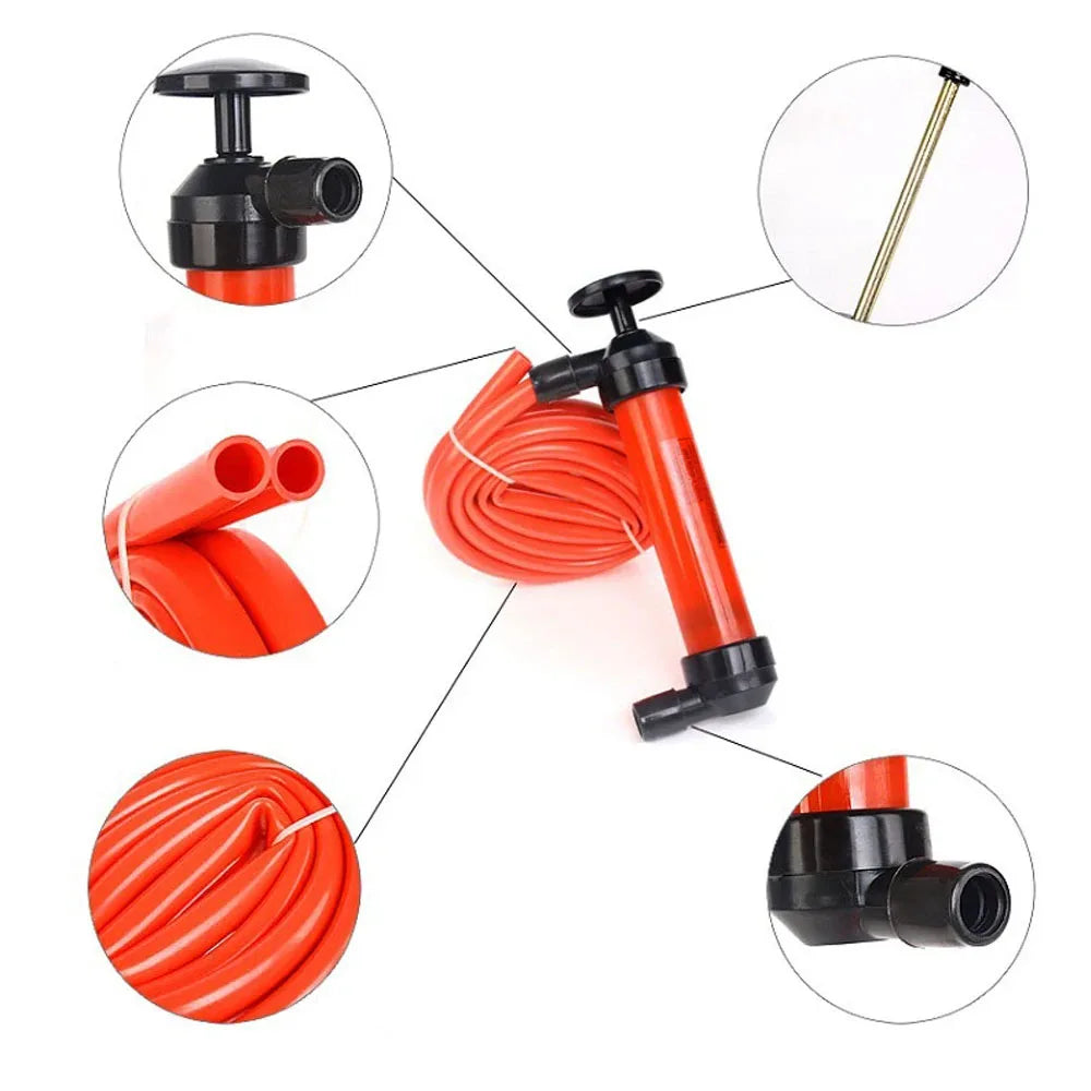 Manual Hand Siphon Pump for Liquid Transfer and Inflation