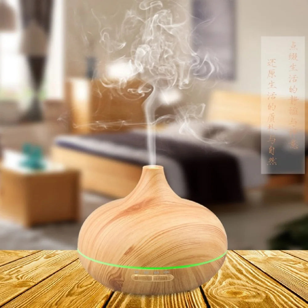 4-in-1 Starry Night Projector Air Humidifier and Aromatherapy Diffuser - 4