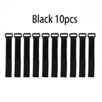 Reusable Fishing Rod Tie Straps for Organized Gear (10 Pack)
