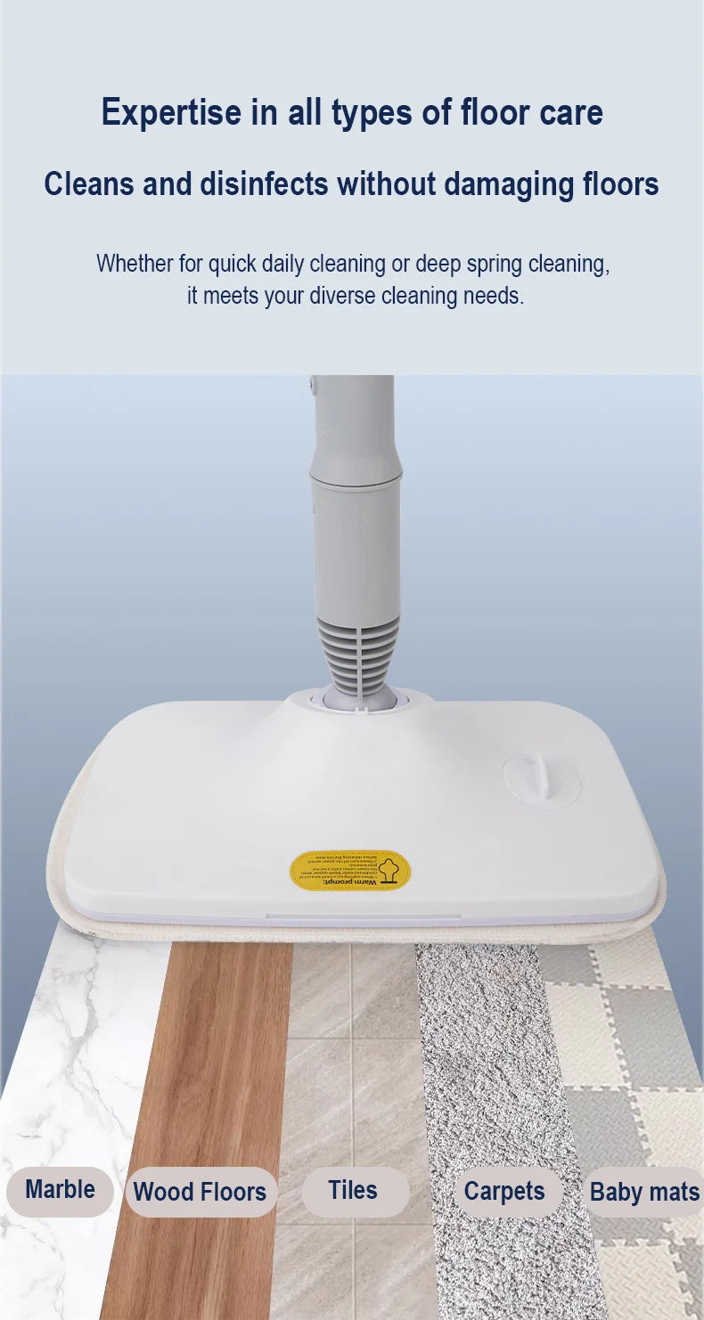 Multipurpose Handheld Steam Mop and Floor Cleaner