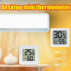 Digital LCD Room Thermometer and Humidity Monitor