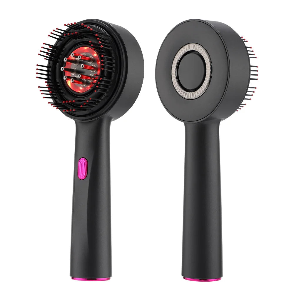 Portable Electric Scalp Massager with Essential Oil Applicator