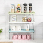 Foldable Space-Saving Kitchen Organizer Shelf