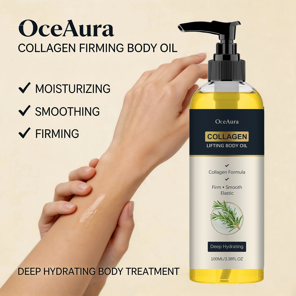 Collagen Lifting Body Oil for Skin Firming and Hydration